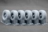 ScaleX WM 35025S Himars CTIS Sagged wheel set (for Foreart) 1/35